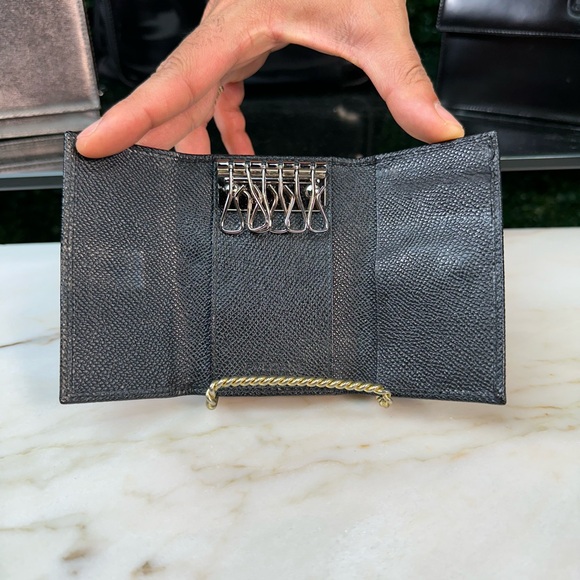 Bulgari Black Silver Clip Key Holder - Picture 6 of 14
